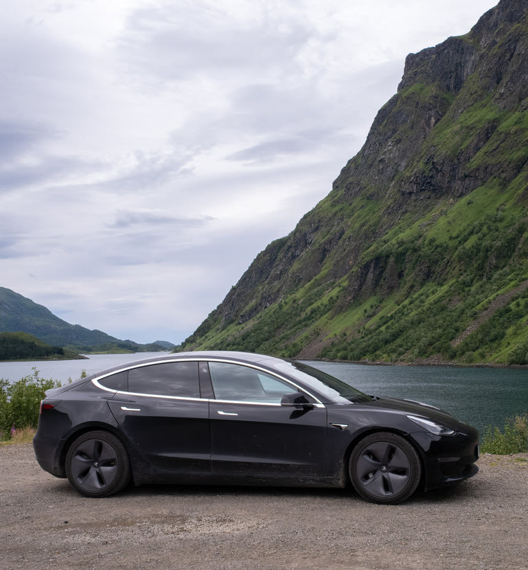 Black Tesla Model 3