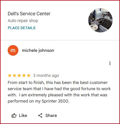 's Service Center Sprinter Review