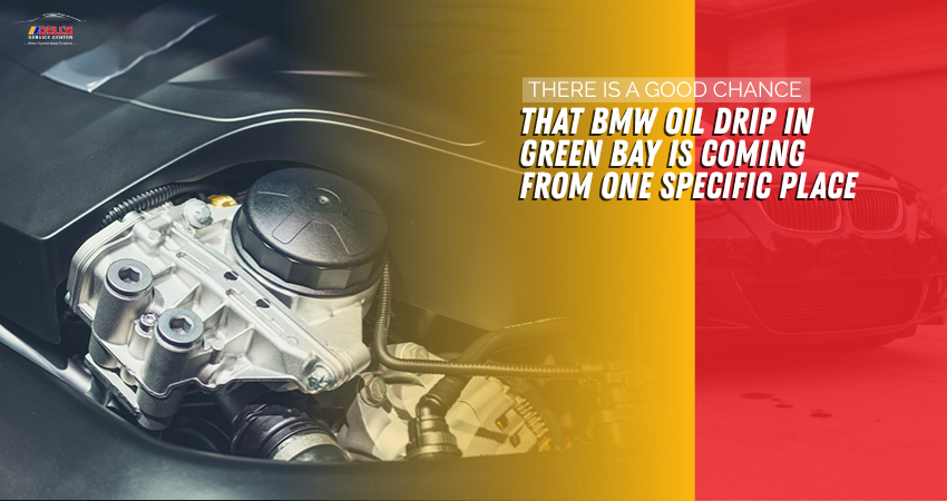 There Is a Good Chance That BMW Oil Drip in Green Bay Is Coming From One Specific Place