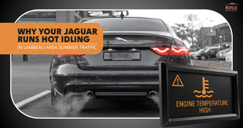 Why Your Jaguar Runs Hot Idling in Lambeau-Area Summer Traffic